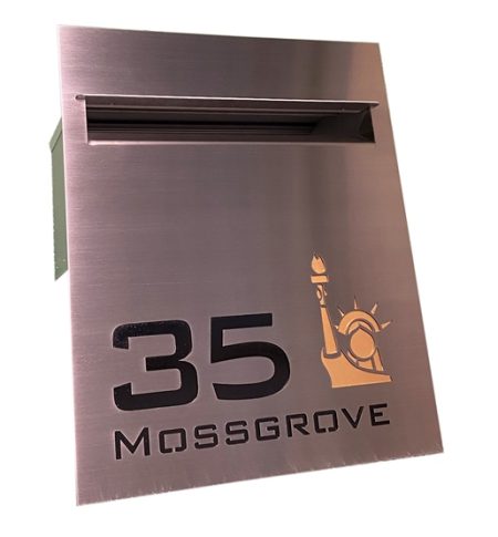 Tropicana Copper Letterbox