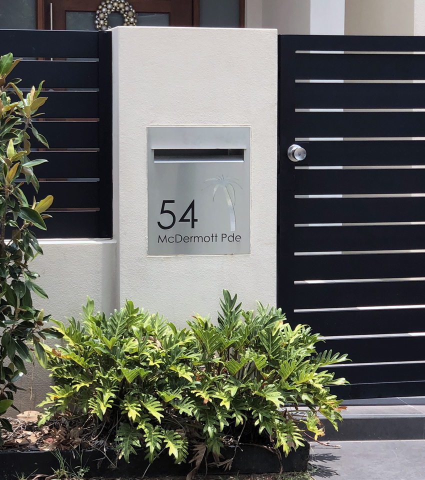 Tropicana Stainless Letterbox - Image 3