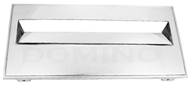 MB 9210 Brass Letterbox Front Plate