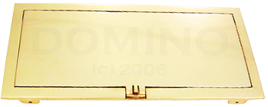 MB 9211 Brass Letterbox Back Plate