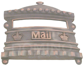 MB 9220 Brass Mailbox Cover
