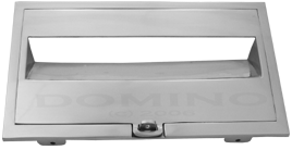 MB 9227 Brass Front Open Plate