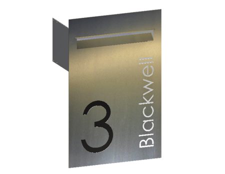 Blackwell Stainless Letterbox