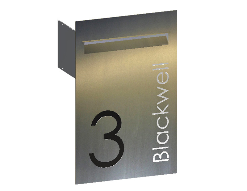 Blackwell Stainless Letterbox
