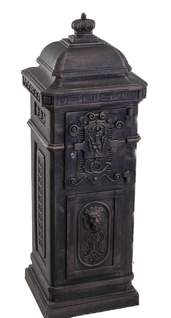 Cast Pillar Letterbox