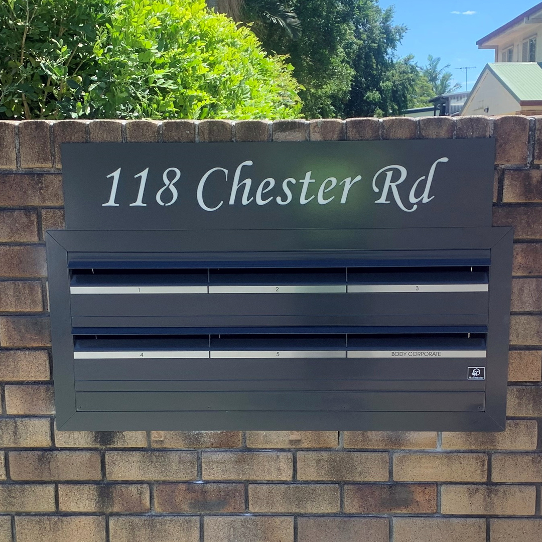 Letterbox Number Strip