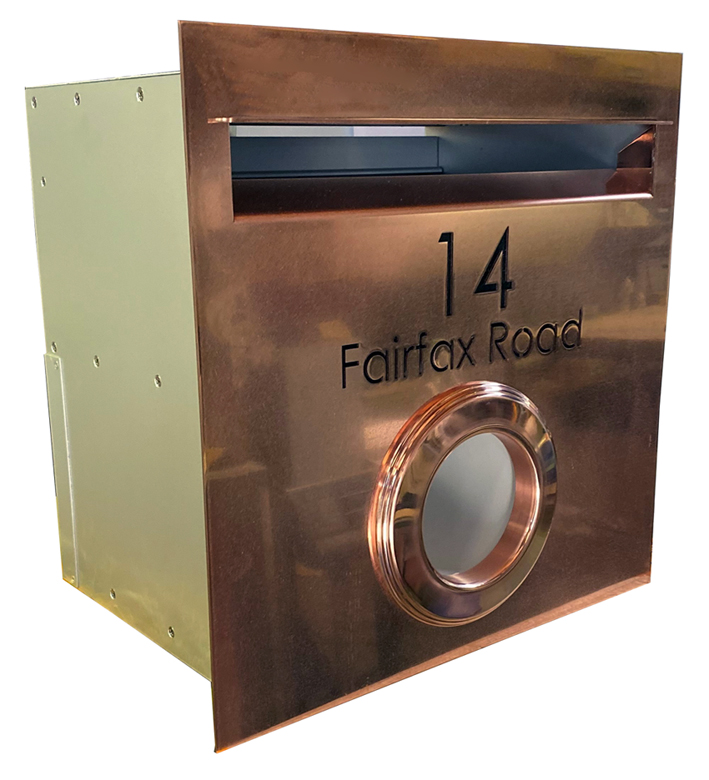 A4 Copper Mailbox/PH