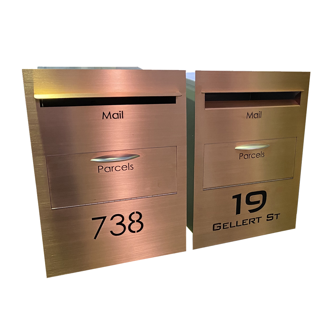 Parcel Bin Copper Letterbox - Image 5