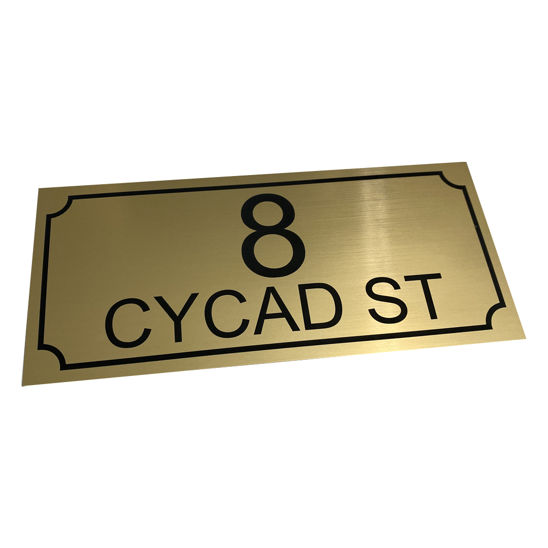 Engraved Plate Sml