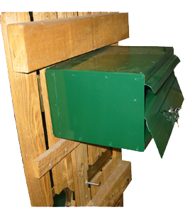 Aluminium Fence Letter Box - Image 4