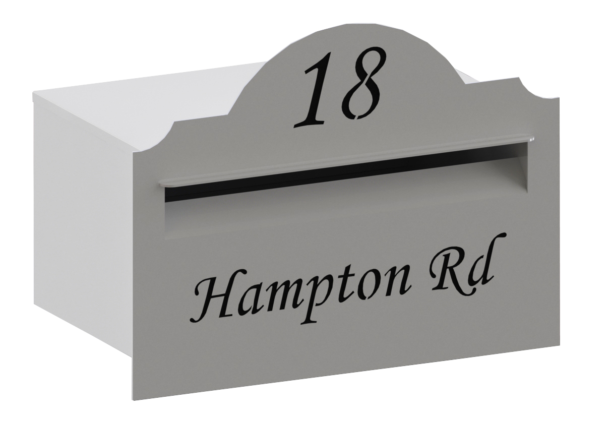 Hampton Alum Letterbox