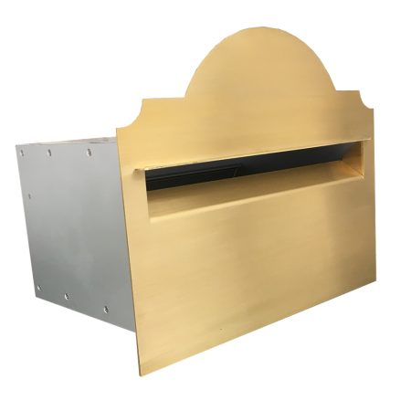Hampton Brass A4 Letterbox