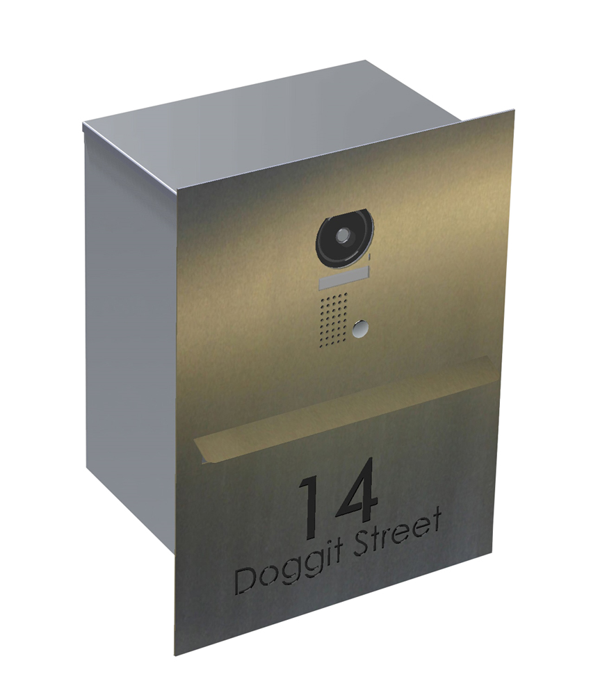 Intercom Stainless Letterbox Special