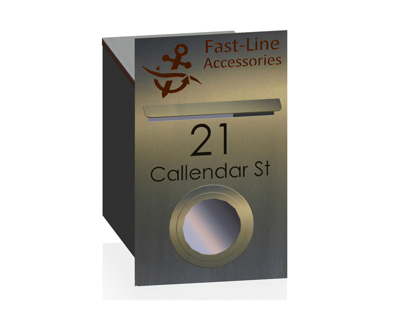 Jackson Stainless Letterbox
