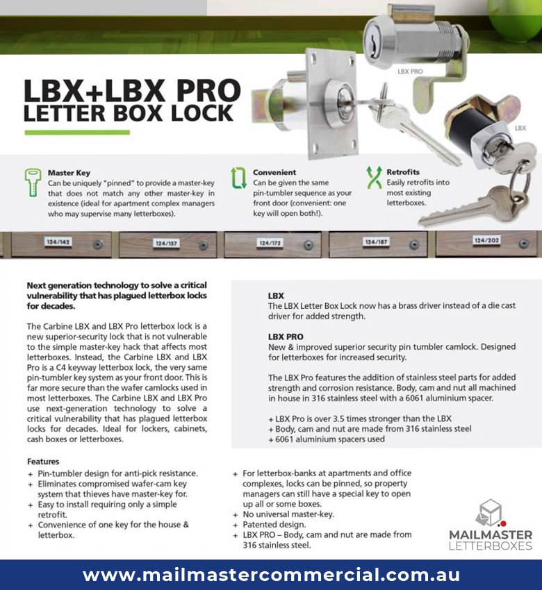 316 Stainless LBX Pro Lock