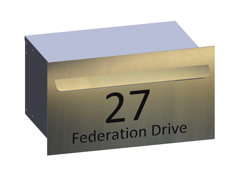 A4 Stainless Mailbox