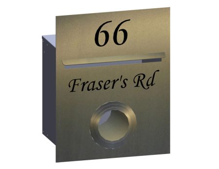 Magnolia Stainless Letterbox