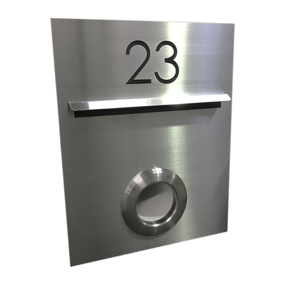 Magnolia Stainless Letterbox - Image 3