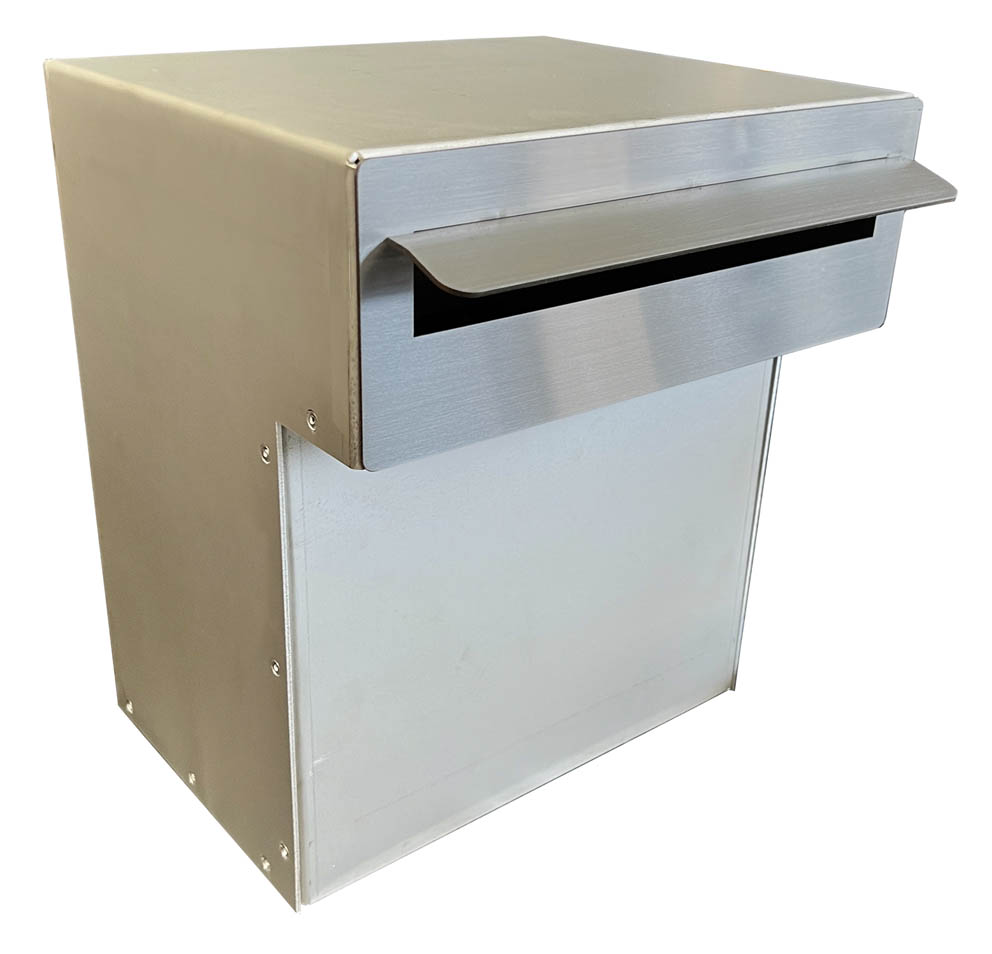 Minimalist Brick In Mailbox