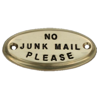 No Junk Mail