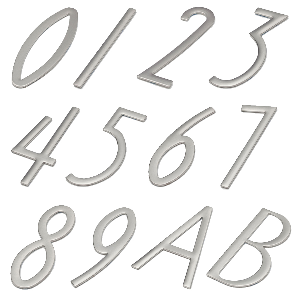 160mm Neo Numeral S/Steel