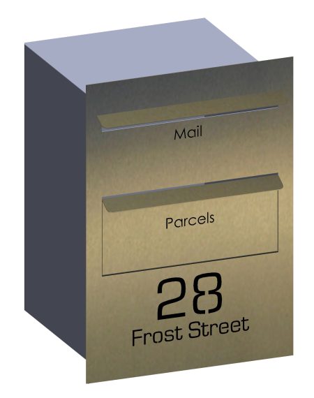 Stainless Parcel Box Letterbox
