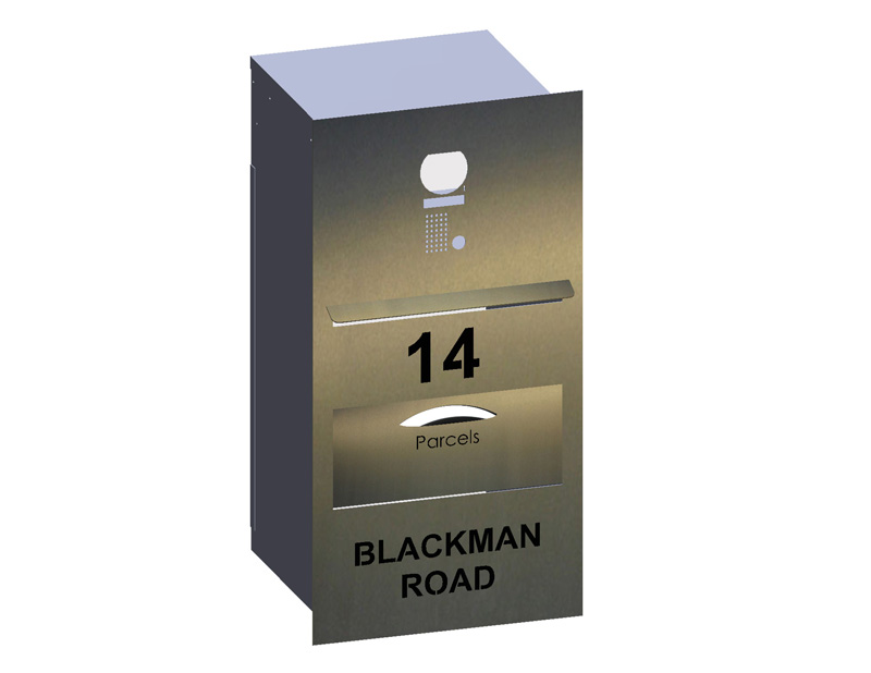 Intercom Stainless Letterbox Special