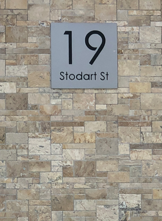 Stainless House Nameplate 300 x 300 - Image 3
