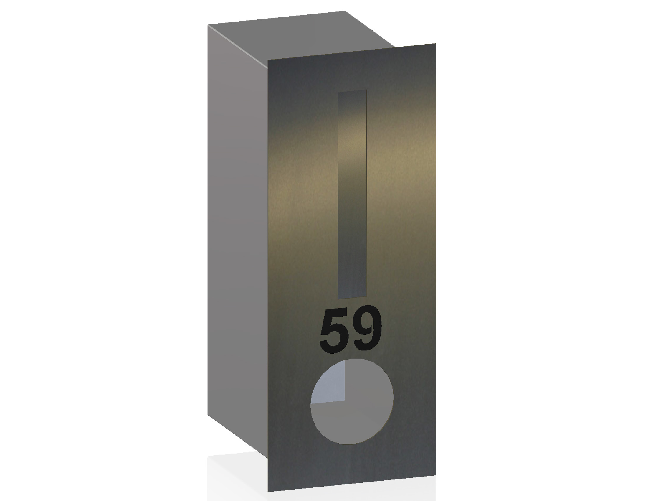 Vertical Elite Letterbox