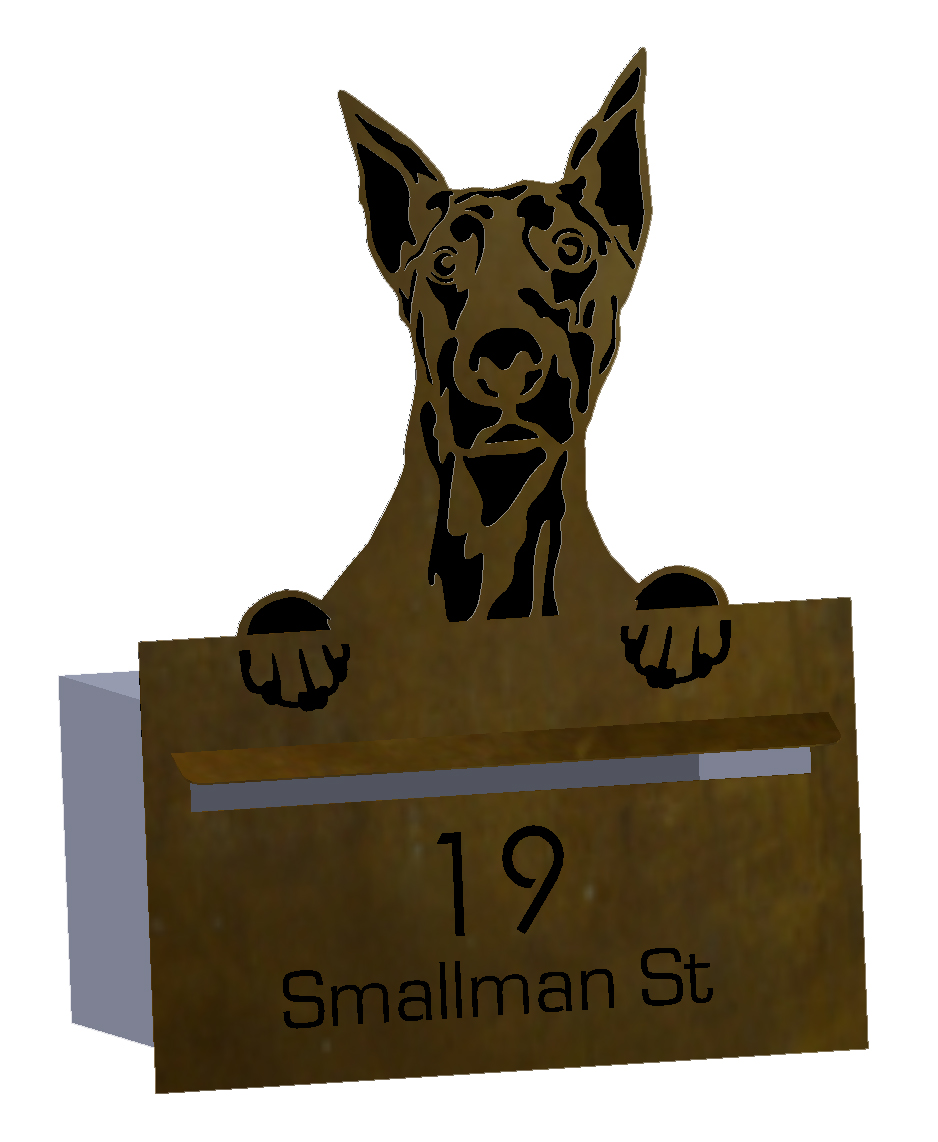 Dog Box Copper Letterbox - VIP Series