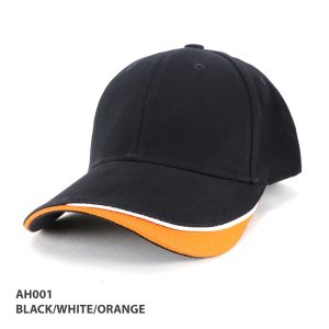 Black/White/Orange