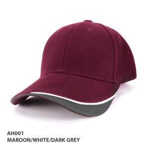 Maroon/white/Dark Grey
